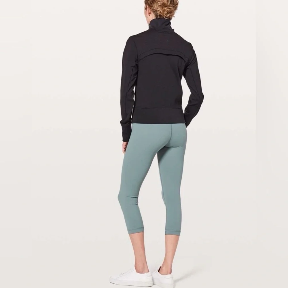 Lululemon Athletica Gather Up Jacket Black Sz 8